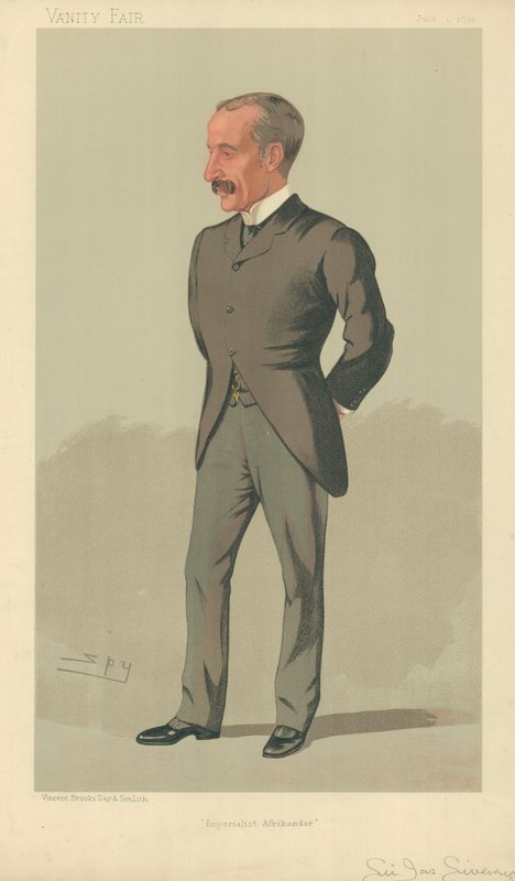 Sir James Sivewright, Imperialistisk Afrikander, 1. juni 1893, Vanity Fair tegneserie af Leslie Matthew Ward