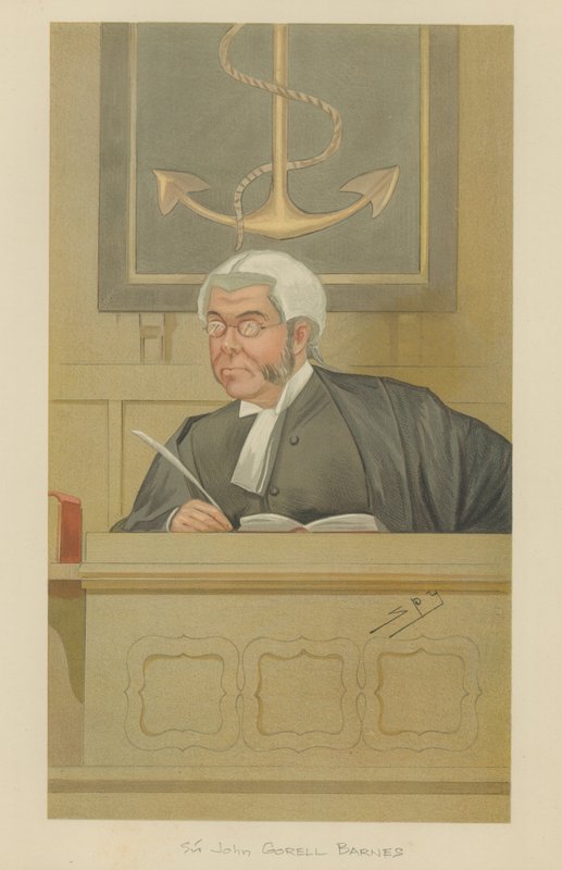 Sir John Gorell Barnes af Leslie Matthew Ward