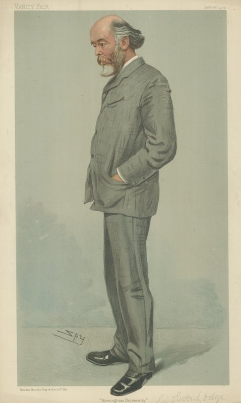 Sir Oliver Joseph Lodge af Leslie Matthew Ward
