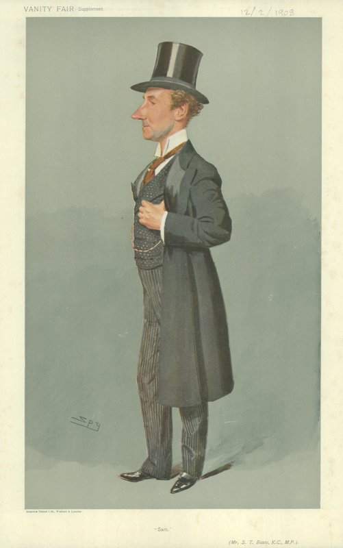 Sir Samuel Thomas Evans af Leslie Matthew Ward