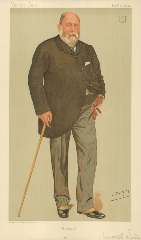 Sir William Henry Wills, Birdseye, 23. november 1893, Vanity Fair-tegneserie af Leslie Matthew Ward