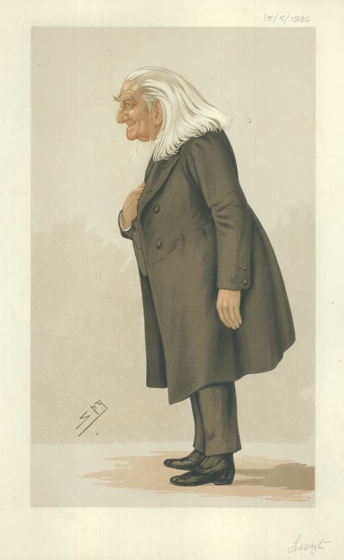Abbe Franz Liszt af Leslie Matthew Ward