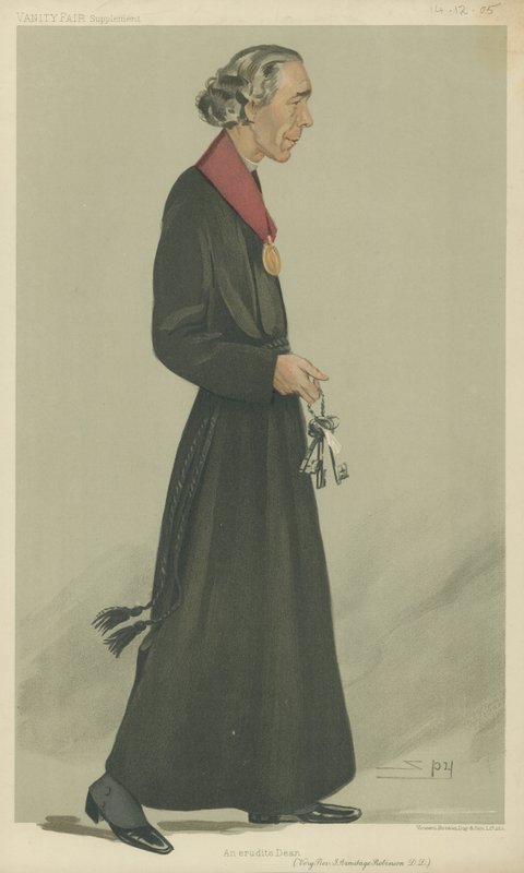 Dekanen af Westminster (farve litho) af Leslie Matthew Ward