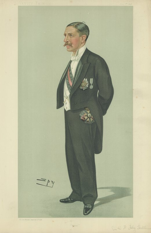 Den ærede Sir Walter Francis Location-Hutchinson af Leslie Matthew Ward