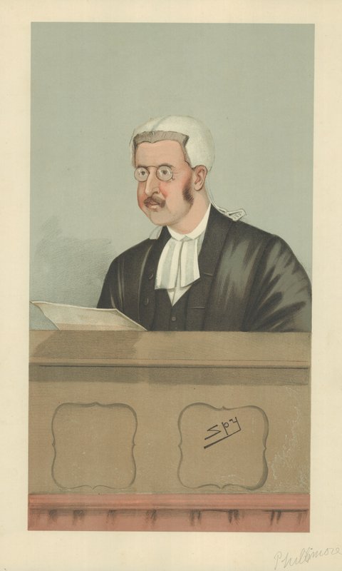 Den ærede Sir Walter George Frank Phillimore af Leslie Matthew Ward