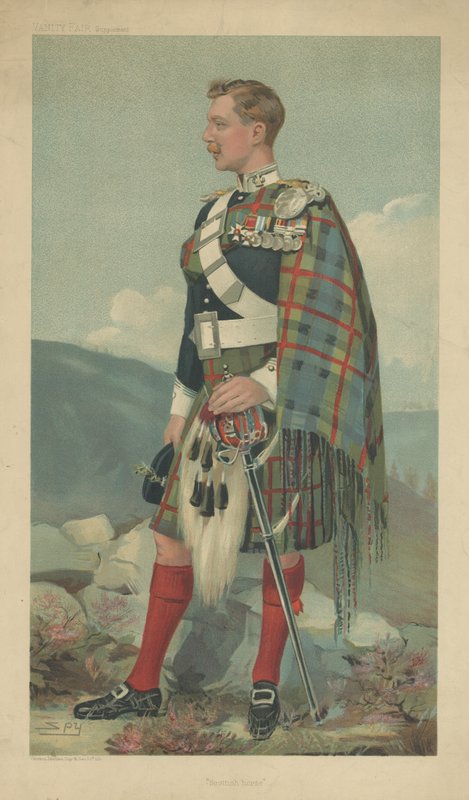 Marquess of Tullibardine (farve litho) af Leslie Matthew Ward