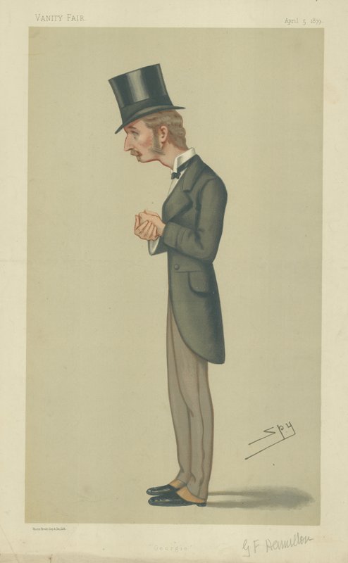 Den rigtige ære Lord George Francis Hamilton af Leslie Matthew Ward