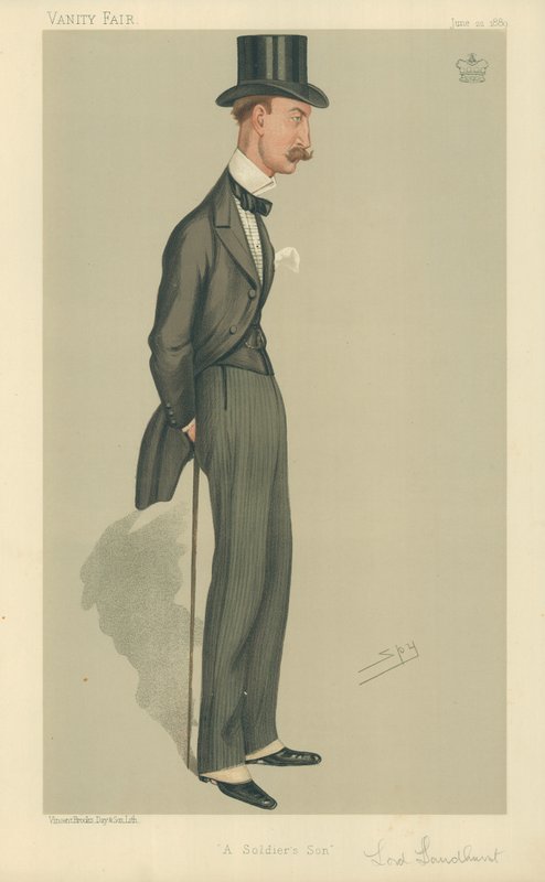 The Right Hon Lord Sandhurst, A soldier