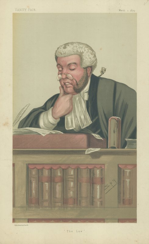 Den rigtige ære Sir George Jessel af Leslie Matthew Ward
