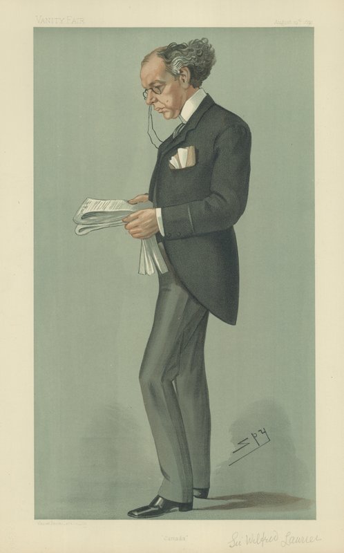 Den rigtige ære Sir Wilfrid Laurier af Leslie Matthew Ward