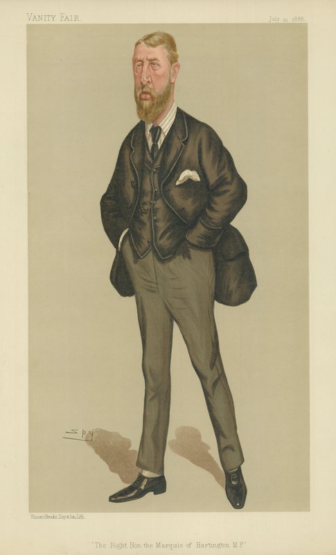 The Right Hon The Marquis of Hartington af Leslie Matthew Ward