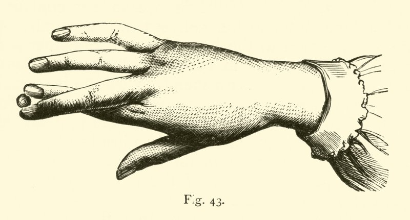 Krydser fingre af Leveille