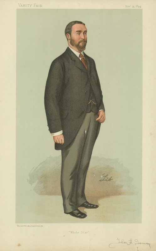 Thomas Henry Ismay af Liborio Prosperi