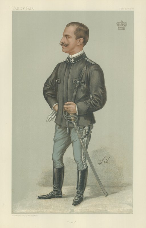 Victor Emanuel III af Liborio Prosperi