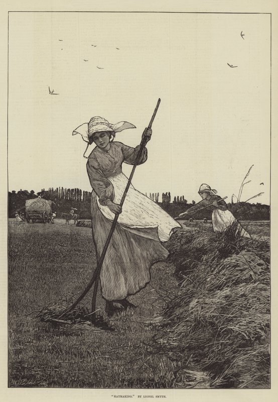 Høslæt af Lionel Percy Smythe