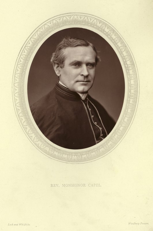 Portræt af monsignor Thomas John Capel af Lock and Whitfield