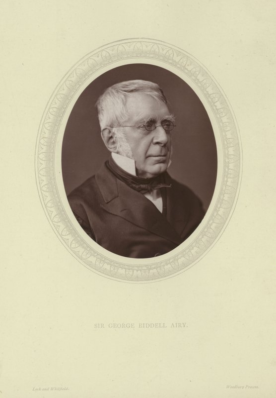 Portræt af Sir George Biddell Airy af Lock and Whitfield