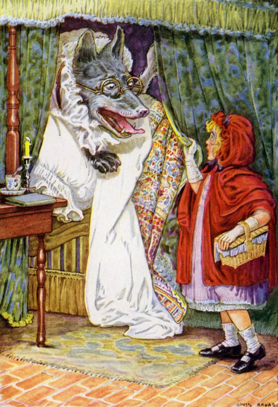 Lille Rødhætte af Louis John Rhead
