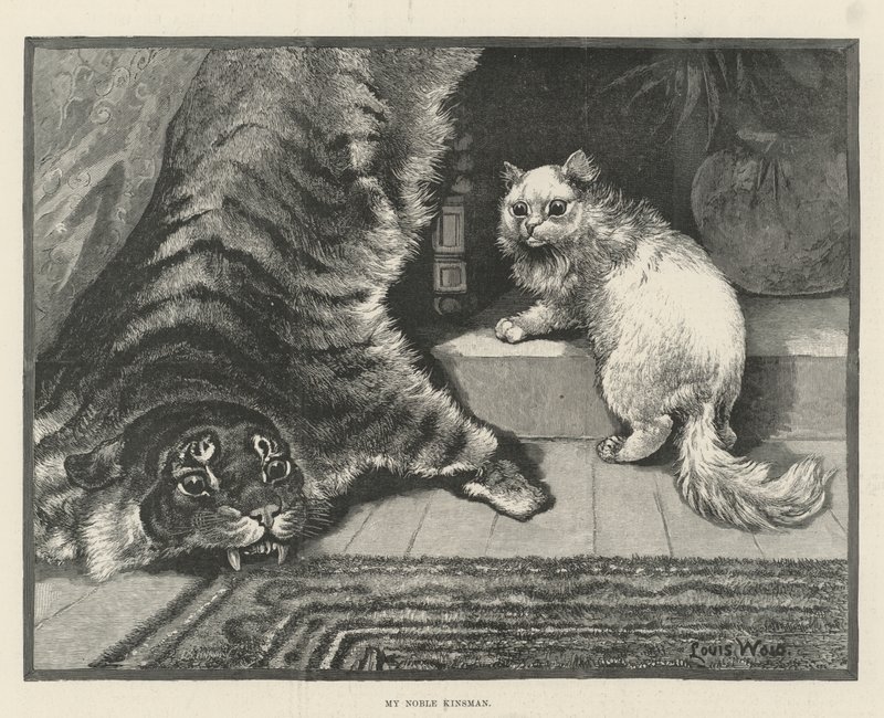 Min ædle slægtning af Louis Wain