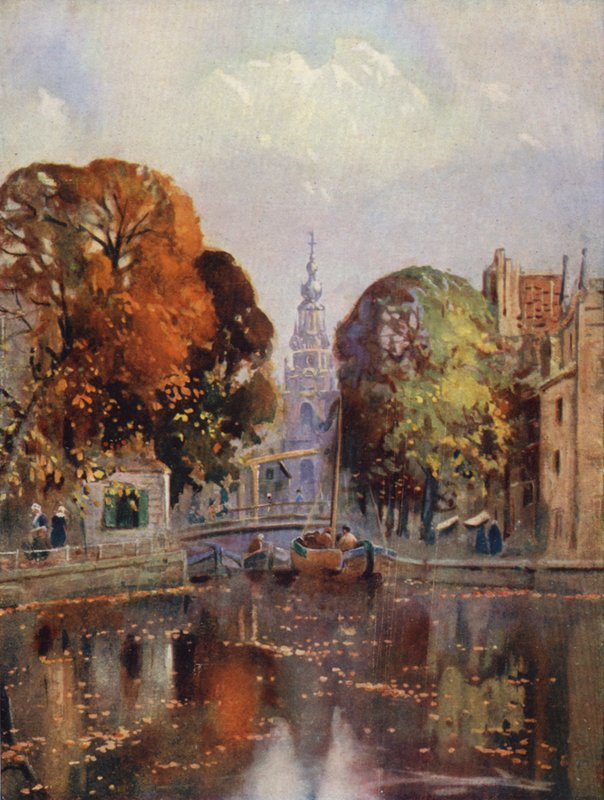 Groneburgwal, Amsterdam af Louis Burleigh Bruhl