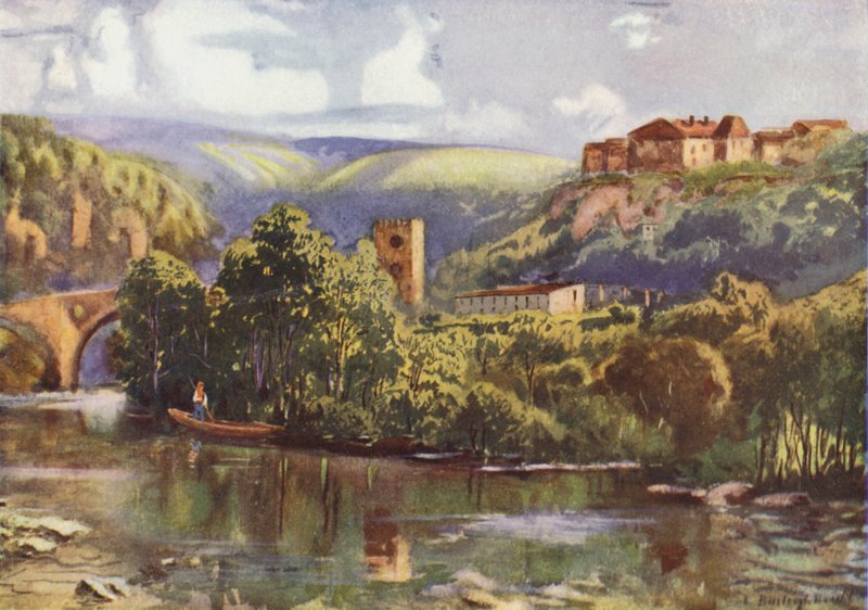 Ved floden Tejo, Toledo af Louis Burleigh Bruhl