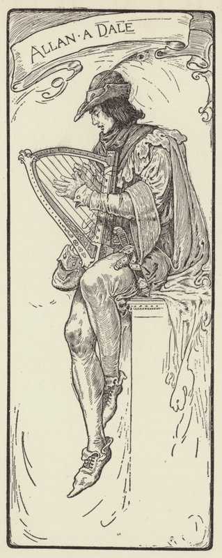 Allan en Dale af Louis John Rhead