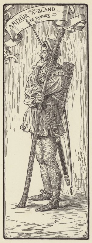 Arthur A Bland, The Tanner af Louis John Rhead