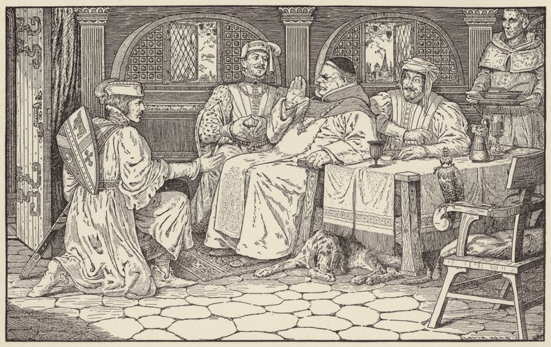 Jeg kommer for at bede dig om, at du vil give mig en lille nådetid af Louis John Rhead