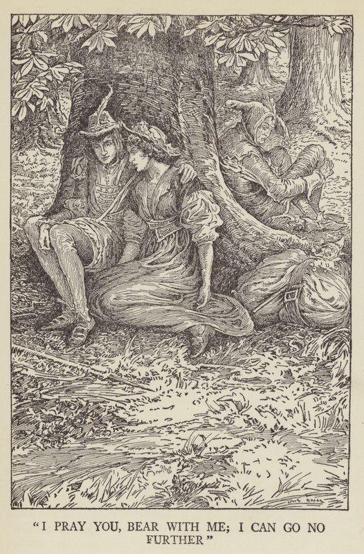 Jeg beder dig, bære over med mig; Jeg kan ikke gå længere af Louis John Rhead