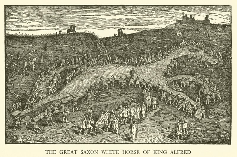 Illustration til Tom Browns skoledage (gravering) af Louis John Rhead