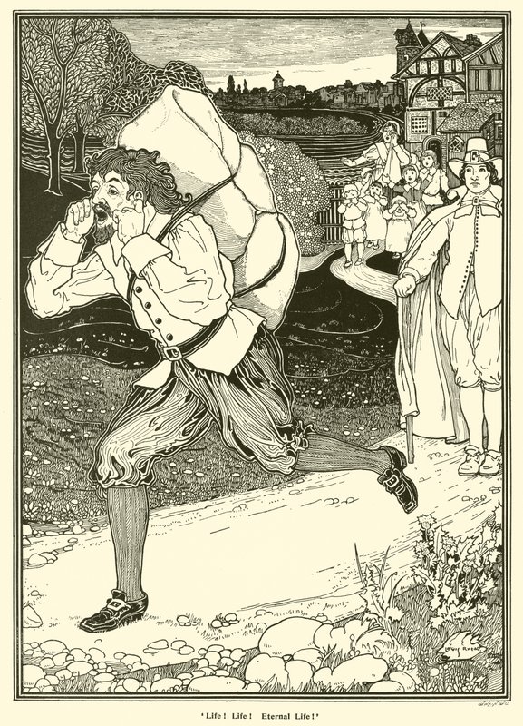 Liv! Liv! Evigt liv! (gravering) af Louis John Rhead