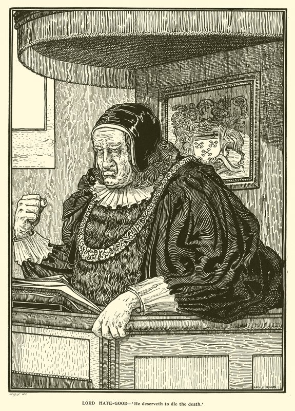 Lord Hate-Good (gravering) af Louis John Rhead