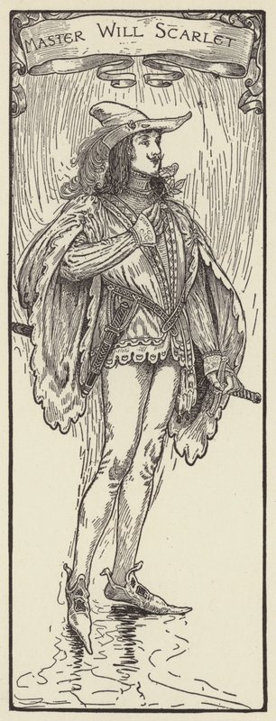 Mester Will Scarlet af Louis John Rhead