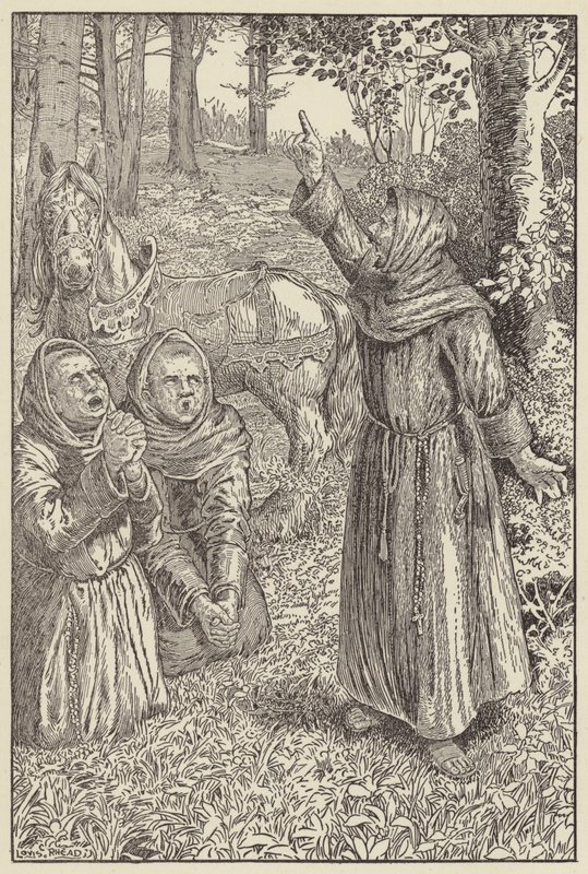 Bed mere alvorligt, citerer Robin af Louis John Rhead
