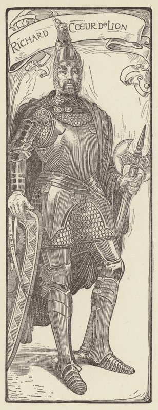 Richard Coeur De Lion af Louis John Rhead