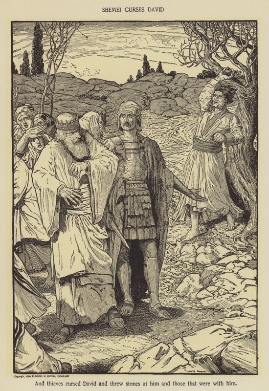 Shimei forbander David af Louis John Rhead