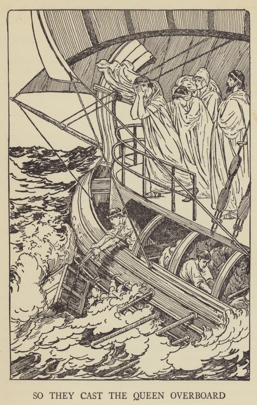 Så de kastede dronningen over bord af Louis John Rhead