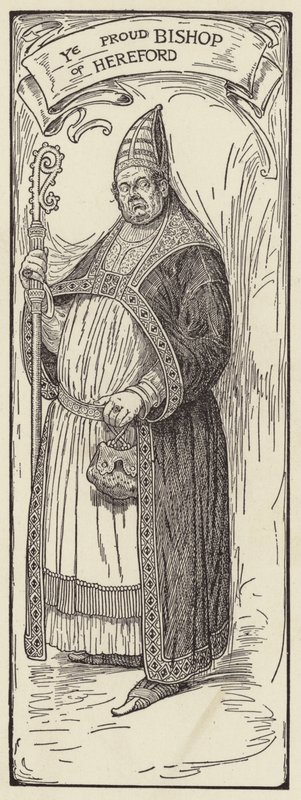Den stolte biskop af Hereford af Louis John Rhead