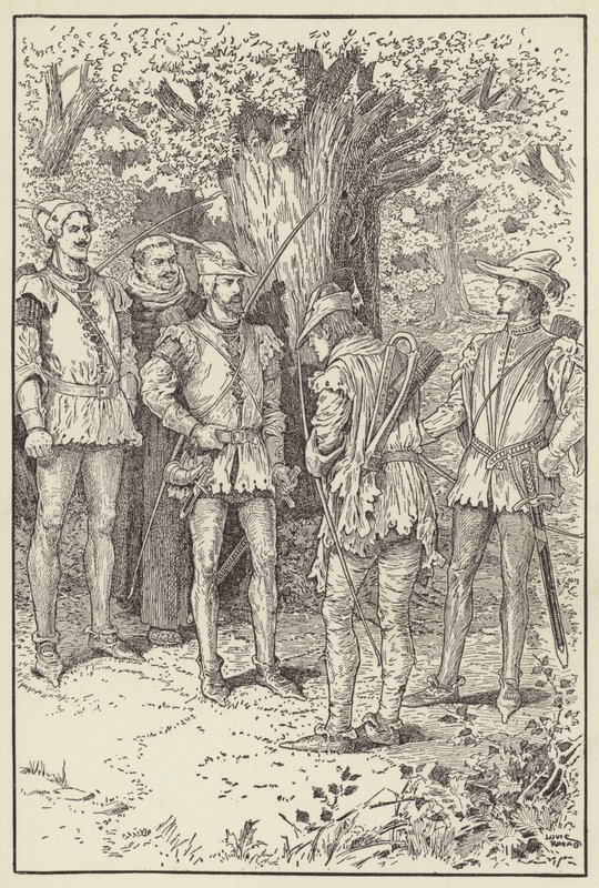 Vi finder dig bedrøvet og nedslået af Louis John Rhead