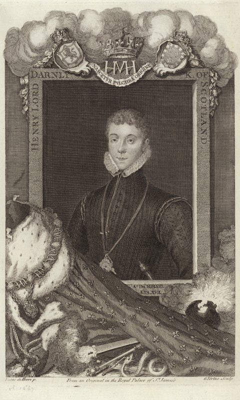 Portræt af Henry, Lord Darnley af Lucas de Heere