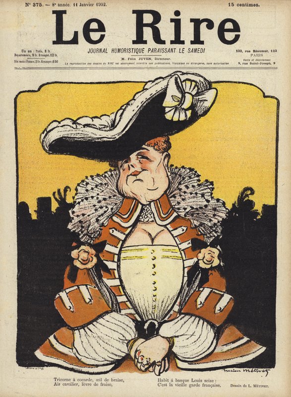 Illustration til Le Rire af Lucien Metivet