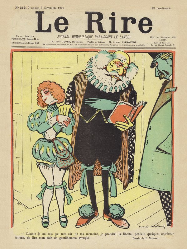 Illustration til Le Rire af Lucien Metivet
