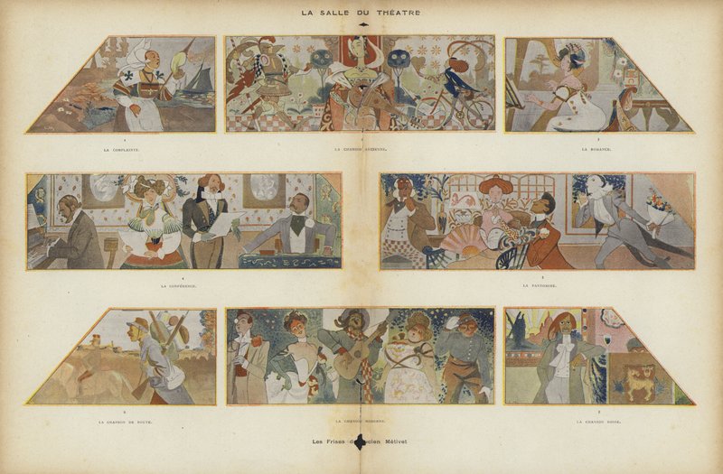 Illustration til Le Rire af Lucien Metivet