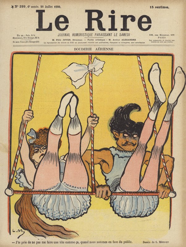 Illustration til Le Rire af Lucien Metivet