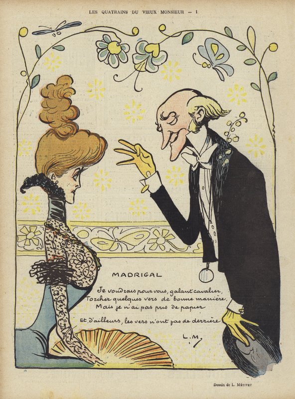Illustration til Le Rire af Lucien Metivet