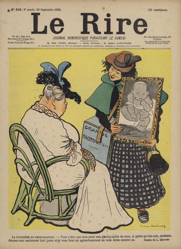 Illustration til Le Rire af Lucien Metivet