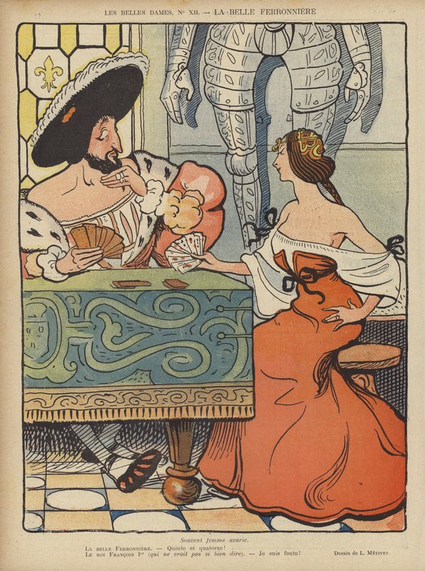 Illustration til Le Rire af Lucien Metivet