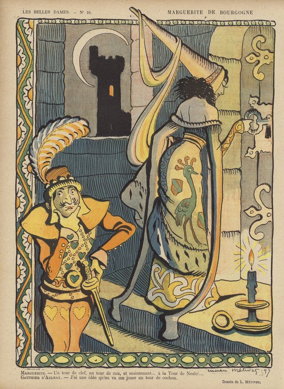 Illustration til Le Rire af Lucien Metivet
