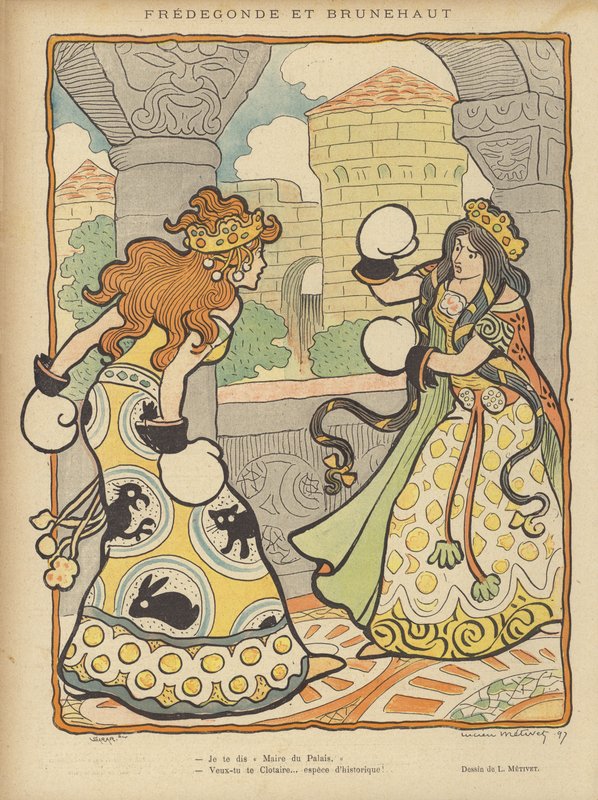 Illustration til Le Rire af Lucien Metivet