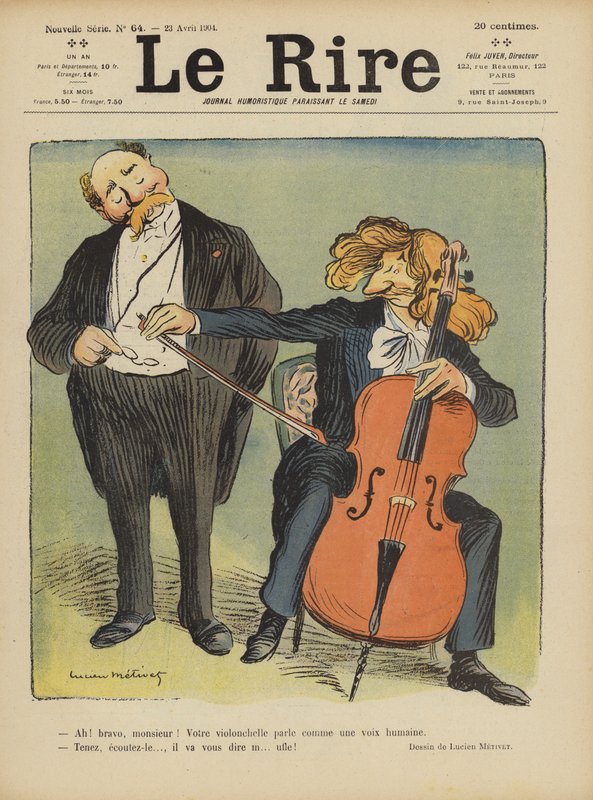 Illustration til Le Rire af Lucien Metivet